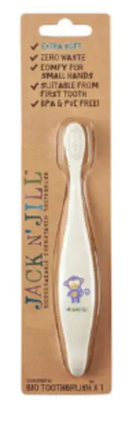 Jack N Jill Hippo Organic Extra Soft Toothbrush