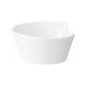 Villeroy & Boch, NewWave, Bowl, 600 ml, Premium Porcelain, White, Dishwasher Safe, Microwave Safe