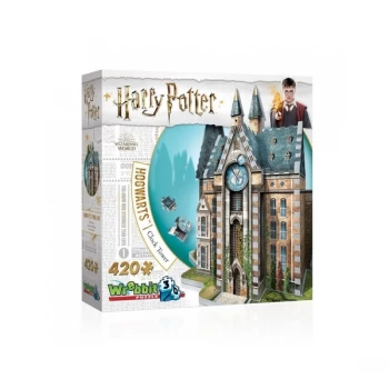 Wrebbit 3D Harry Potter Hogwarts Clock Tower Jigsaw Puzzle - 420 Pieces