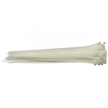 Draper 70399 White Cable Ties 4.8 x 300mm - 100pc