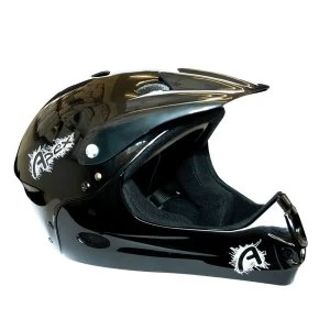 ETC Full Face Helmet Black 54-58cm