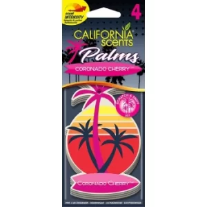 California Car Scents Coronado Cherry Car Air freshener (Case Of 4)