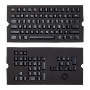 Corsair Gaming PBT Double-shot Keycaps Full 104/105-Keyset - Black