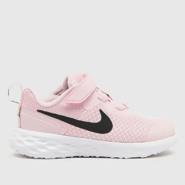 Nike pale pink revolution 6 Girls Toddler trainers Pale Pink UK 6.5 (EU 23½)