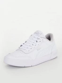 Puma Caracal Junior Trainers - White/Silver