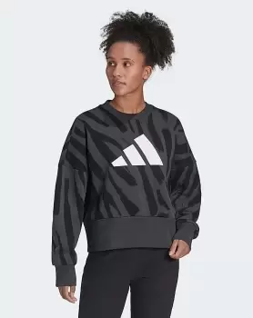 adidas Winners AOP Crew Sweat