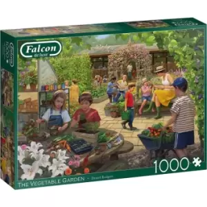 Jumbo Falcon de luxe The Vegetable Garden 1000 Piece Jigsaw Puzzle