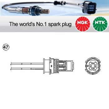 NGK OZA448-E60 / 1524 Lambda Sensor Zirconia Type Oxygen O2 Exhaust Probe