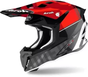 Airoh Twist 2.0 Tech Motocross Helmet, red, Size 2XL, red, Size 2XL