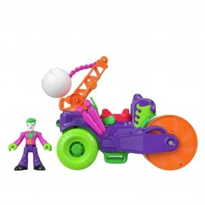 Imaginext DC Super Friends Batman The Joker & Steamroller