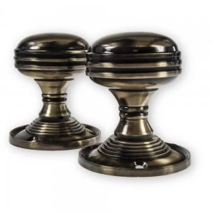 LocksOnline Ringed Mortice Door Knob Set