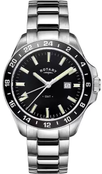 Rotary Watch Havana Mens - Black