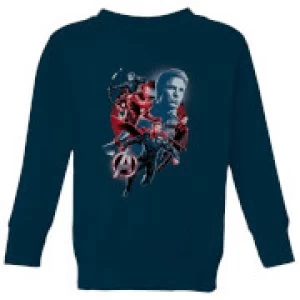 Avengers: Endgame Shield Team Kids Sweatshirt - Grey - 7-8 Years