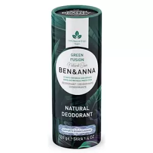 Ben and Anna Green Fusion Deodorant Stick 40g