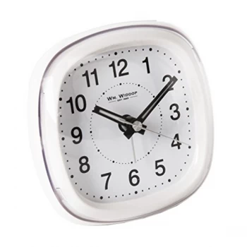 Dome Lens Alarm Clock - Ivory