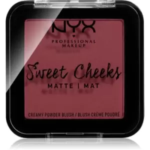 NYX Professional Makeup Sweet Cheeks Blush Matte Blush Shade BANG BANG 5 g