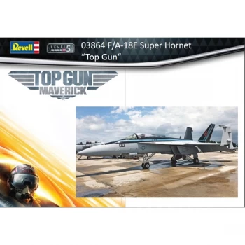 F/A-18E Super Hornet Top Gun Maverick 1:48 Scale Level 5 Revell Model Kit