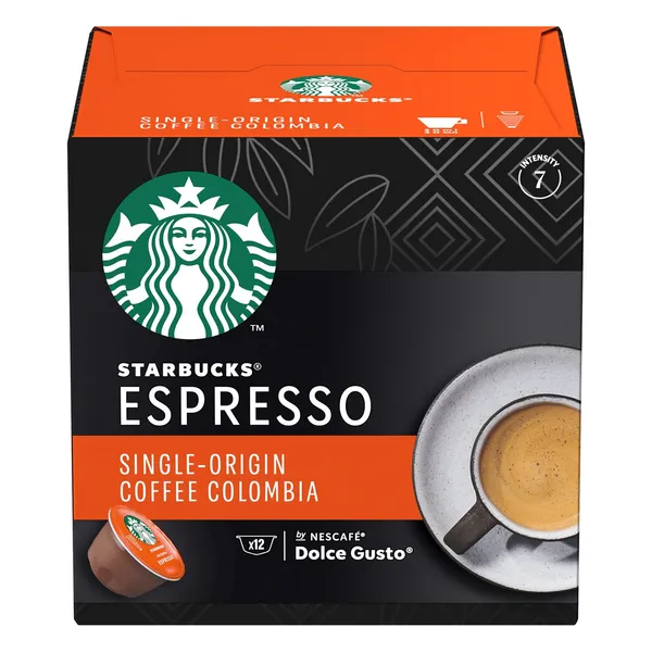 Starbucks Espresso Colombia Medium Roast Coffee 36 Pods