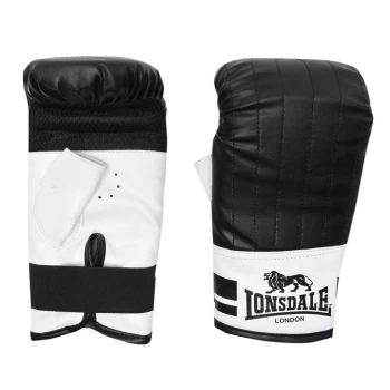 Lonsdale Contender Bag Mitts - Black