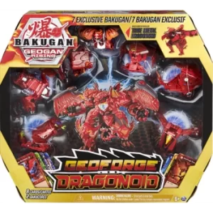 Bakugan Geoforge Dragonoid Figures