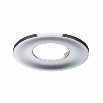 KnightsBridge Traditional IP65 Round Fire Rated Bezels for Fixed ProKnight - Polished Chrome