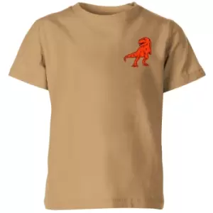 Jurassic Park Kana Rex Kids T-Shirt - Tan - 5-6 Years