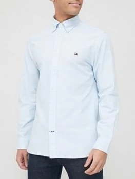 Tommy Hilfiger Classic Oxford Shirt - Light Blue, Size L, Men