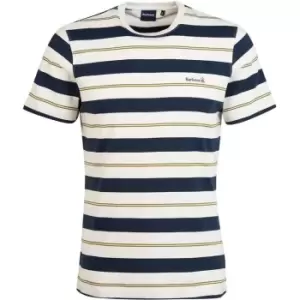 Barbour Kendray Stripe T-Shirt - White