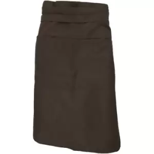 SOLS Unisex Greenwich Apron / Barwear (ONE) Chocolate - Chocolate