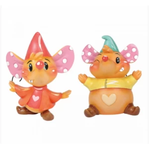 Miss Mindy Jaq and Gus Gus Figurine