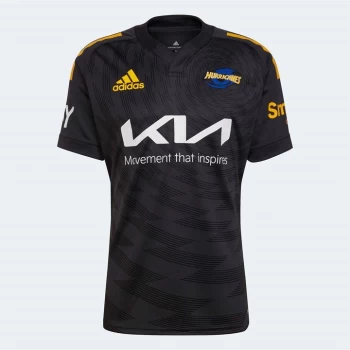 adidas Hurricanes Away Rugby Shirt 2022 - Carbon