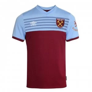 Umbro West Ham United Home Shirt 2019 2020 Junior - Claret/Blue