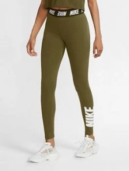 Nike NSW Club Legging - Olive , Olive Size M Women