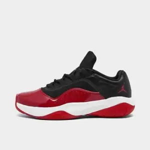 Jordan Wmns Air Jordan 11 Cmft Low, Black/Gym Red-White, size: 6, Female, Trainers, DV2629-006