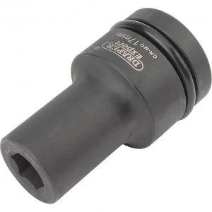 Draper Expert 1" Drive Deep Hexagon Impact Socket Metric 1" 17mm