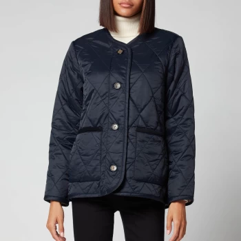 Barbour Womens Roslin Quilted Jacket - Dk Navy - UK 12