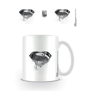 Justice League Movie - Superman Logo Drip Mug