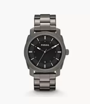 Fossil Men Machine Smoke Stainless Steel Watch