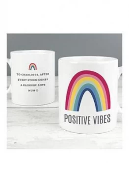 Personalised Rainbow Mug