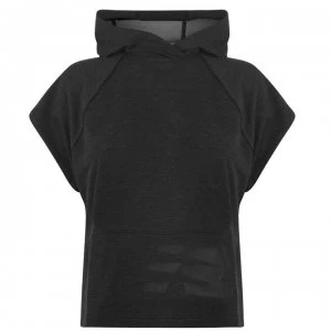 New Balance Crop Hoodie Ladies - Black