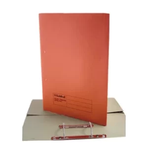 Exacompta Guildhall Heavyweight Transfer Spiral Pocket File 420gsm FC Orange (Pack of 25) 211/6004