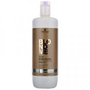 Schwarzkopf BlondMe Tone Enhancing Bonding Shampoo For Cool Blondes 1000ml