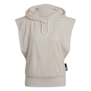 adidas Studio Lounge Hooded Tee Womens - Botanic Multidye Mel / Pink