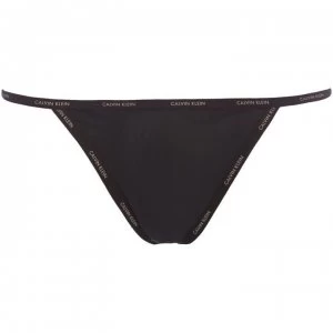 Calvin Klein Sheer Marq Thong - Black