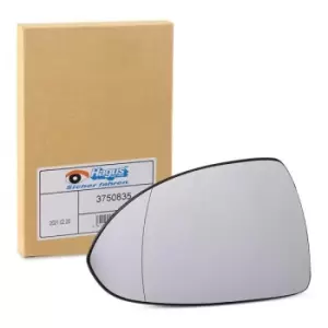 VAN WEZEL Wing Mirror Glass OPEL 3750835 13191929,13296269,1426474 1426555