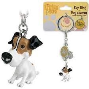 Little Paws Key Ring Jack Russell