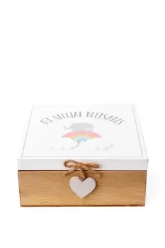 MDF Rainbow Keepsake Box "My Special Keepsakes"