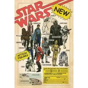 Star Wars Poster Pack Action Figures 61 x 91cm (5)