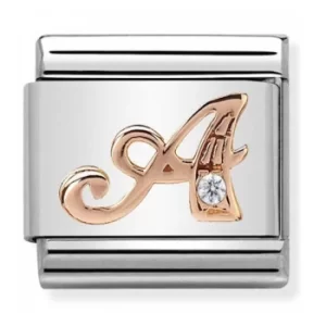 Nomination CLASSIC Rose Gold Letters A Charm 430310/01