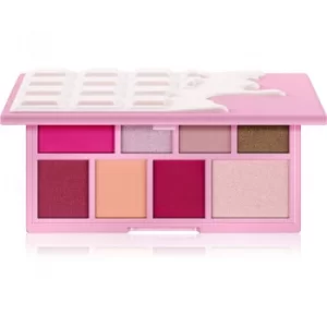 I Heart Revolution Mini Chocolate Eyeshadow Palette Shade Rose Cream 11.2 g